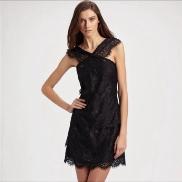 NWOT Anthropologie Leifsdottir Black Lace Dress - Picture 2 of 10